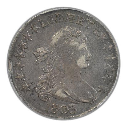 1803 Draped Bust Half Dollar 50C PCGS XF40 - Large 3