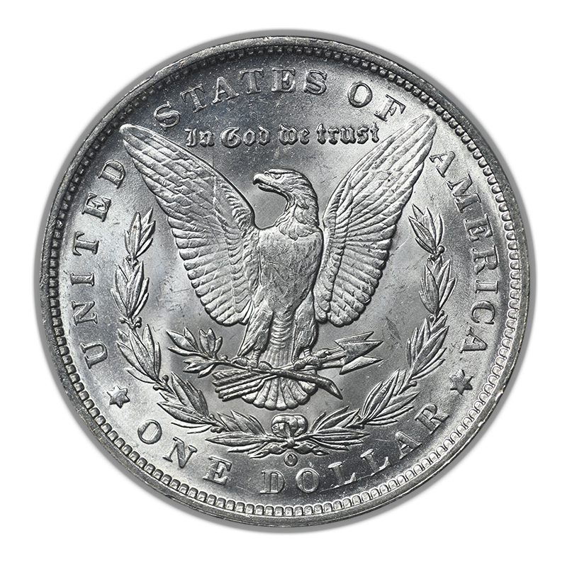 1891-O Morgan Dollar $1 PCGS MS63