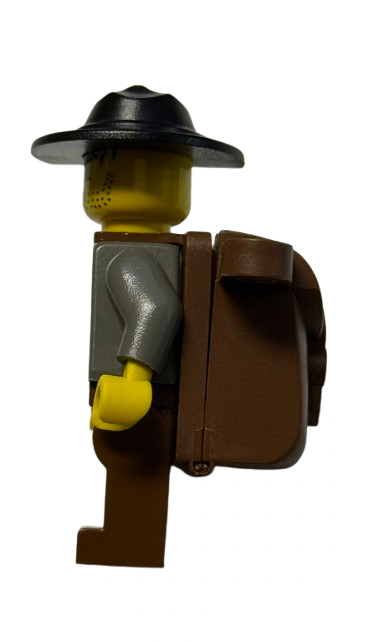 Rudo Villano / Max Villano - Brown Backpack, adv042 - Adventurers Minifigure