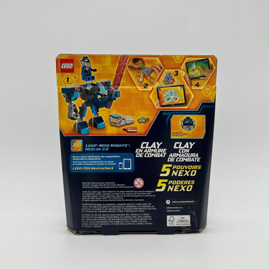 Battle Suit Clay, 70362 - Nexo Knights Set