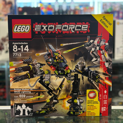Bridge Walker vs. White Lightning, 7713 - Exo-Force Set