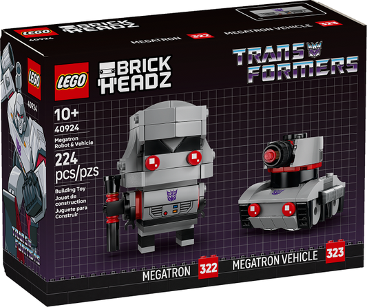 Megatron Robot & Vehicle, 40924 - BrickHeadz Set