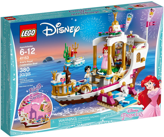 Ariel's Royal Celebration Boat, 41153 - Disney Set