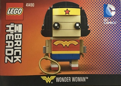 41490-Superman & Wonder Woman - San Diego Comic - Con 2016 Exclusive - INSTRUCTIONS ONLY