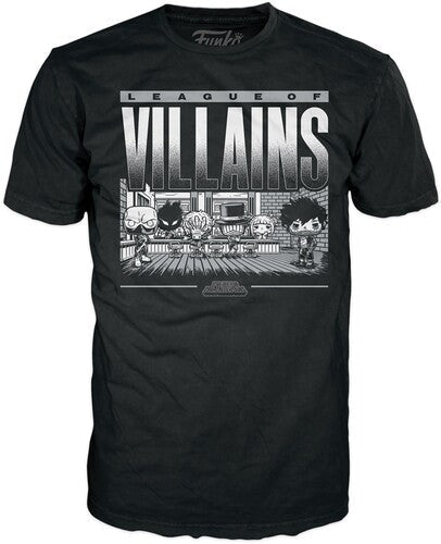 FUNKO BOXED TEE: My Hero Academia - Villains Group -S (FS)