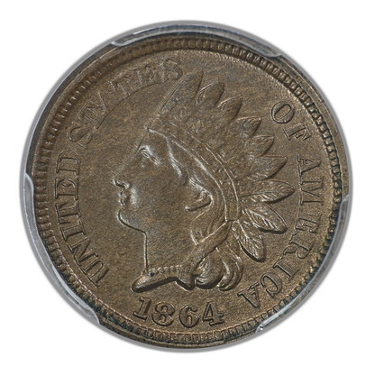 1864 Copper Nickel Indian Head Cent 1C PCGS MS62