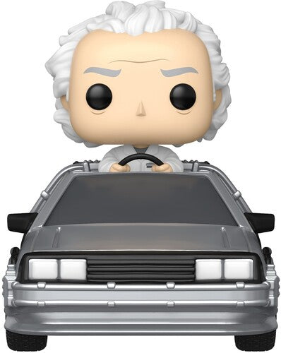Funko POP! Rides Deluxe: Back to the Future - Doc with Time Machine