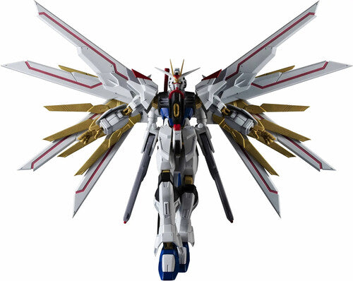 Tamashii Nations - Mobile Suit Gundam SEED Fredom -  Gundam Universe - GMF/A-262PD-P Mighty Strike Freedom Gundam Action Figure