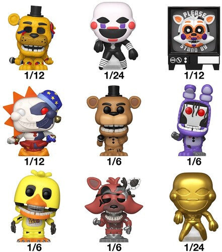 Funko Bitty POP! Singles: Five Nights at Freddy's (FNAF) (One Random Bitty POP! Per Purchase)