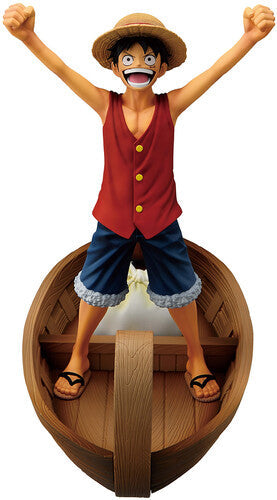 Ichibansho - One Piece -  Revible Moment - Monkey D. Luffy I'm Going to Become the King of the Pirates! (Memories of Adventure and the Shipping Route the Future) Figure