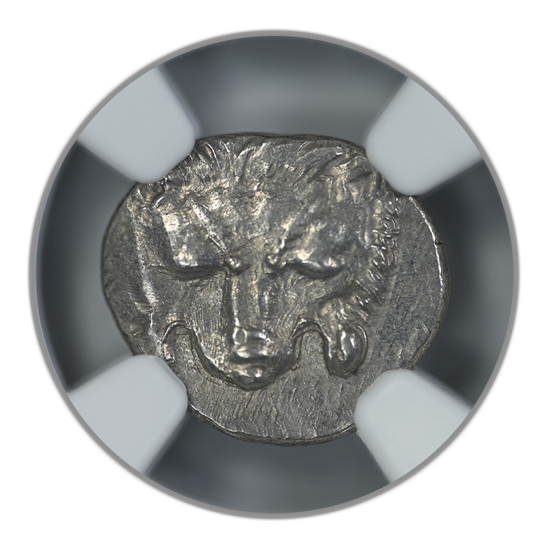c. 390-360 BC Greek Coinage Dynasts of Lycia AR Sixth-Stater Mithrapata NGC Ancients AU