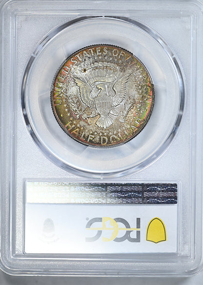 1967 Kennedy Half Dollar 50C PCGS MS67 - TONED!
