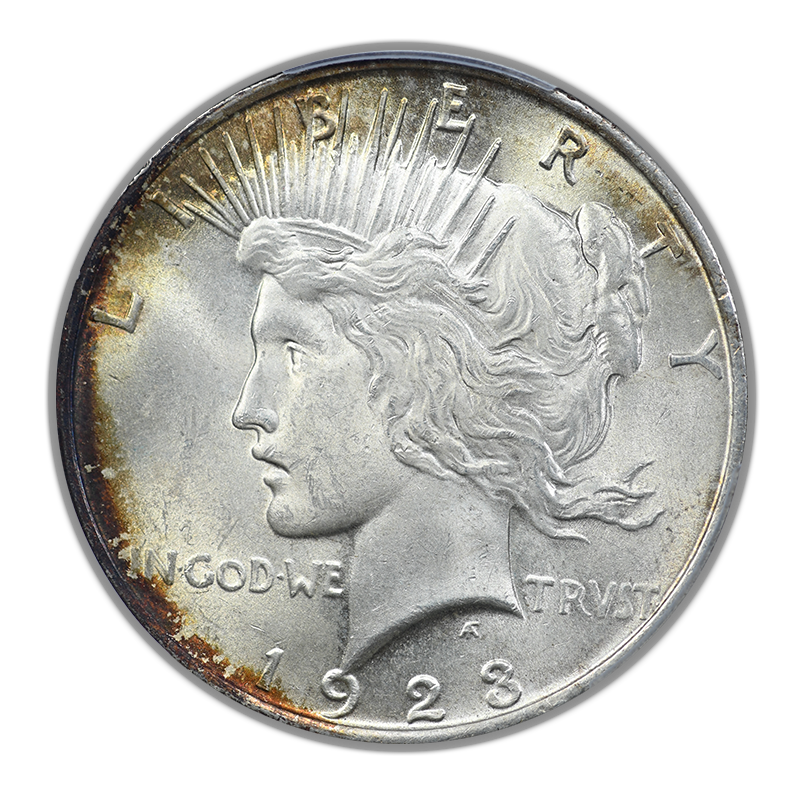 1923 Peace Dollar $1 PCGS MS63 CAC