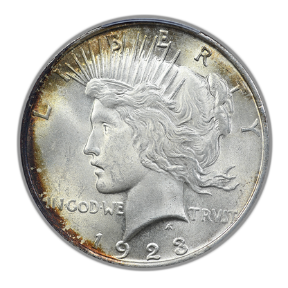 1923 Peace Dollar $1 PCGS MS63 CAC