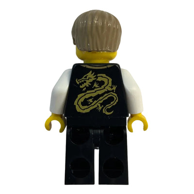 Young Wu - Black Master Tunic, njo0999 - Ninjago Minifigure