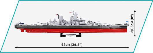 COBI Battleship Missouri: Set #4837