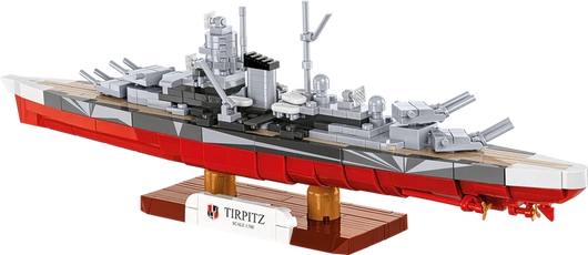 German Battleship Tirpitz 1:700 Scale, WWII: COBI Set #4853