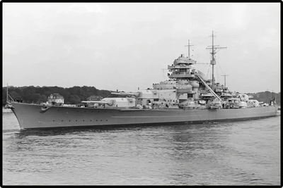German Battleship Bismarck 1:700 Scale, WWII: COBI Set #4854