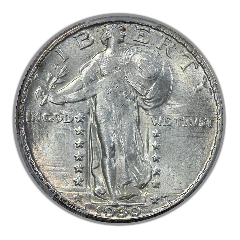 1930 Standing Liberty Quarter 25C PCGS MS64
