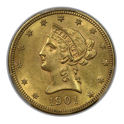 1901-O Liberty Head Gold Eagle $10 PCGS MS61