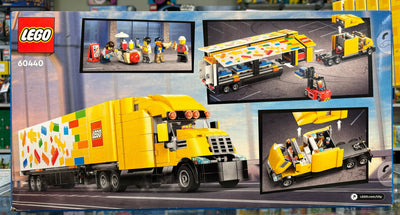 Yellow Delivery Truck, 60440 - City Set