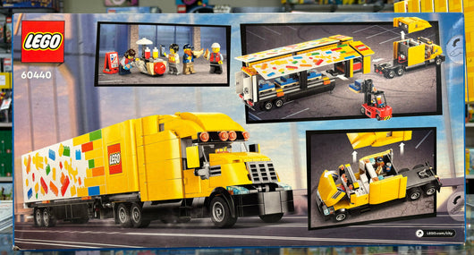 Yellow Delivery Truck, 60440 - City Set