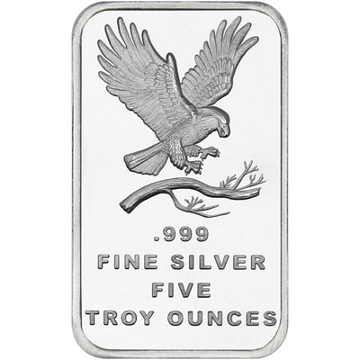 5 oz SilverTowne Eagle Silver Bar