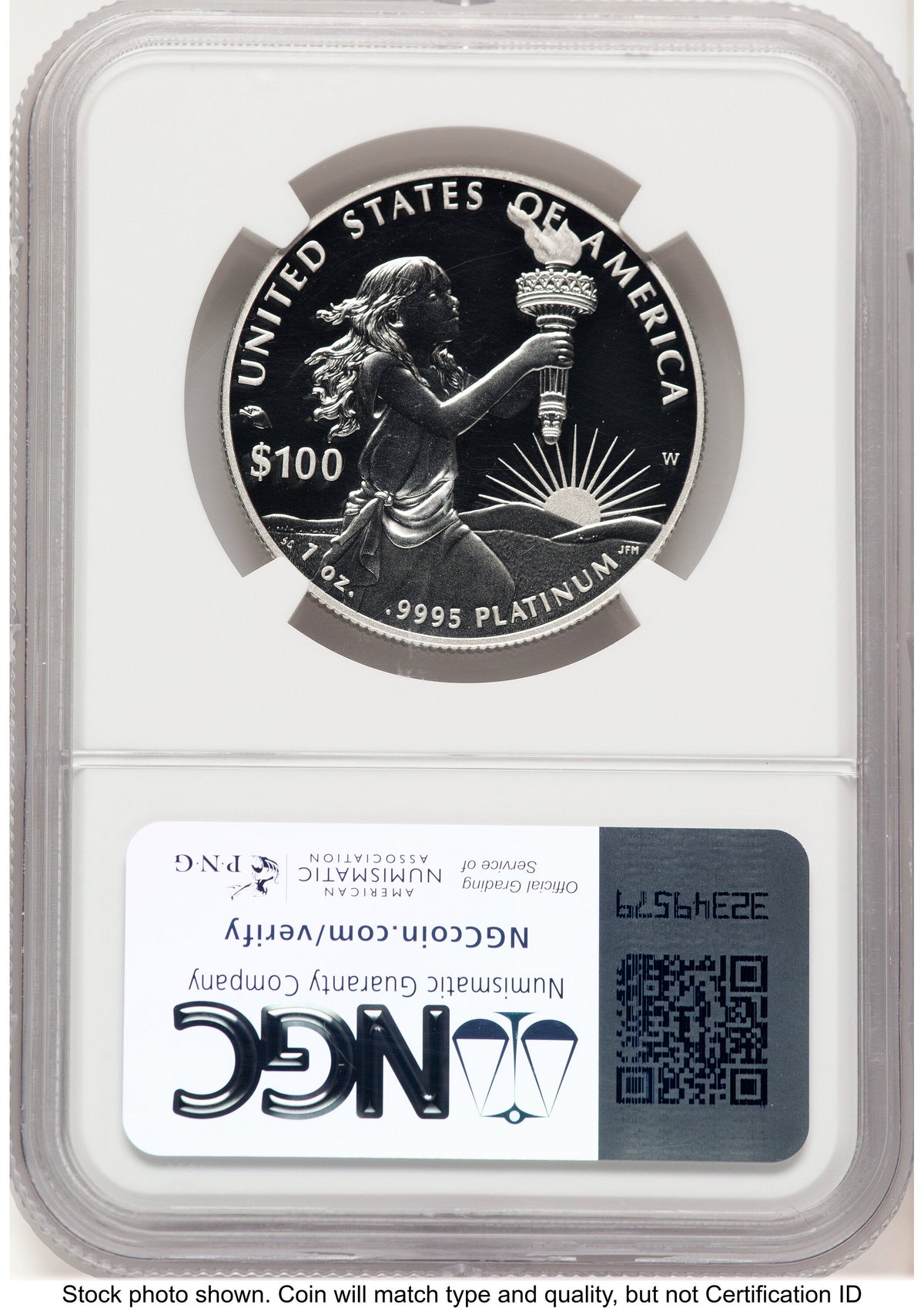 2014-W Proof Platinum Eagle 1 oz Brown Label NGC PF70