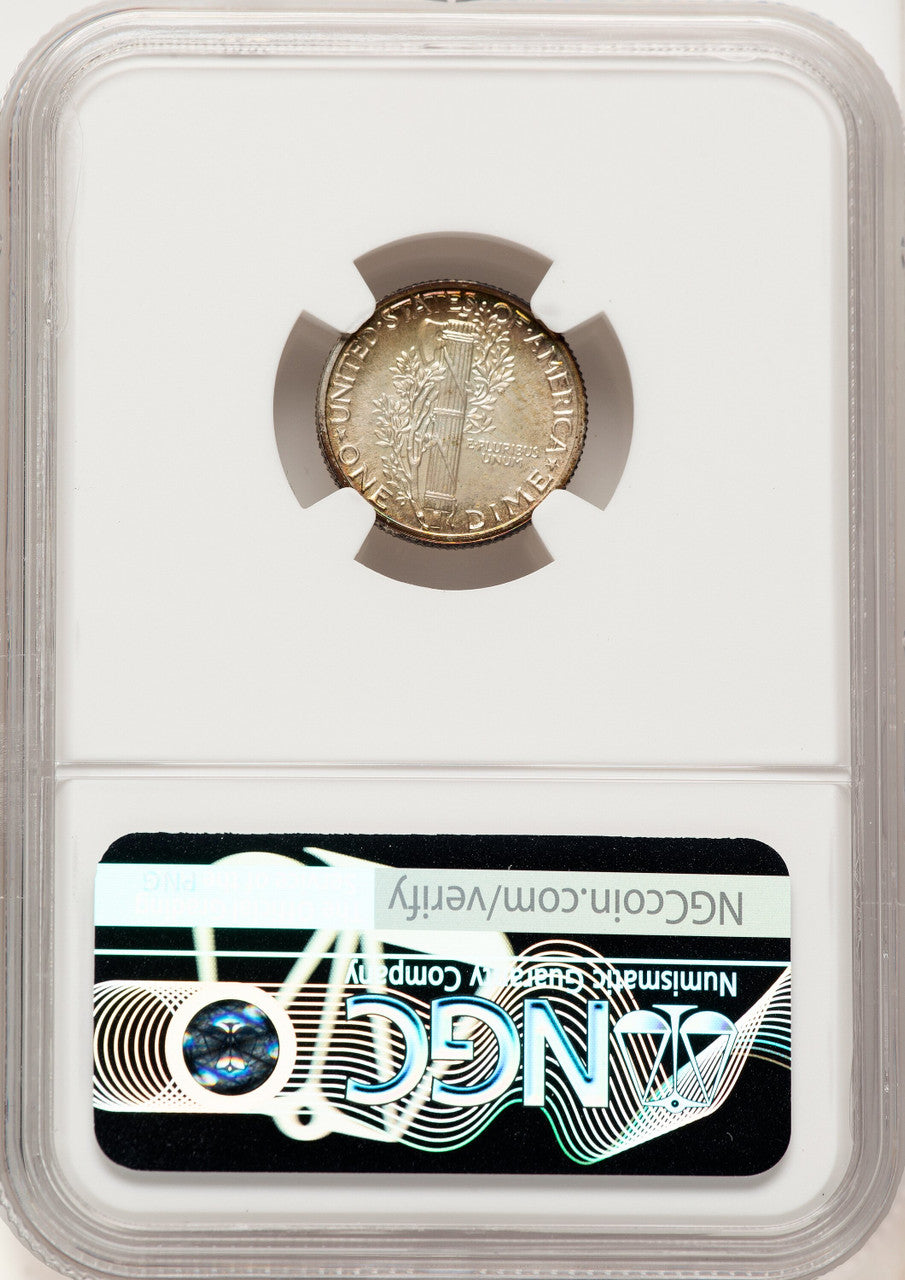 1942 10C Proof Mercury Dime NGC PR67