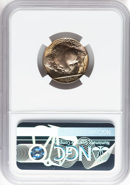 1938-D 5C Buffalo Buffalo Nickel NGC MS67+