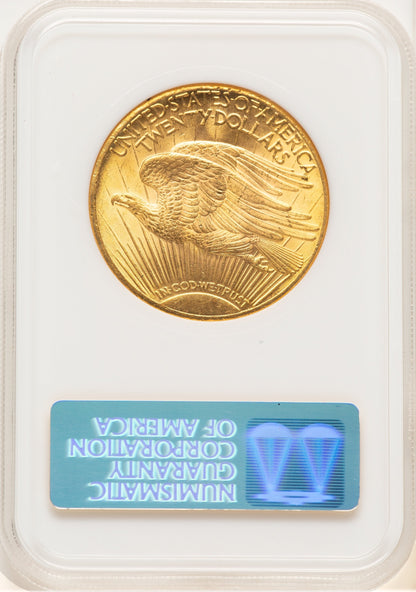 1928 $20 CAC Saint-Gaudens Double Eagle NGC MS63