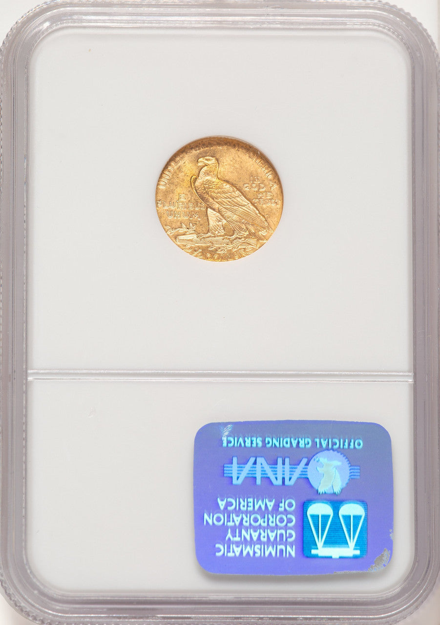 1926 $2.50 Indian Quarter Eagle NGC MS65
