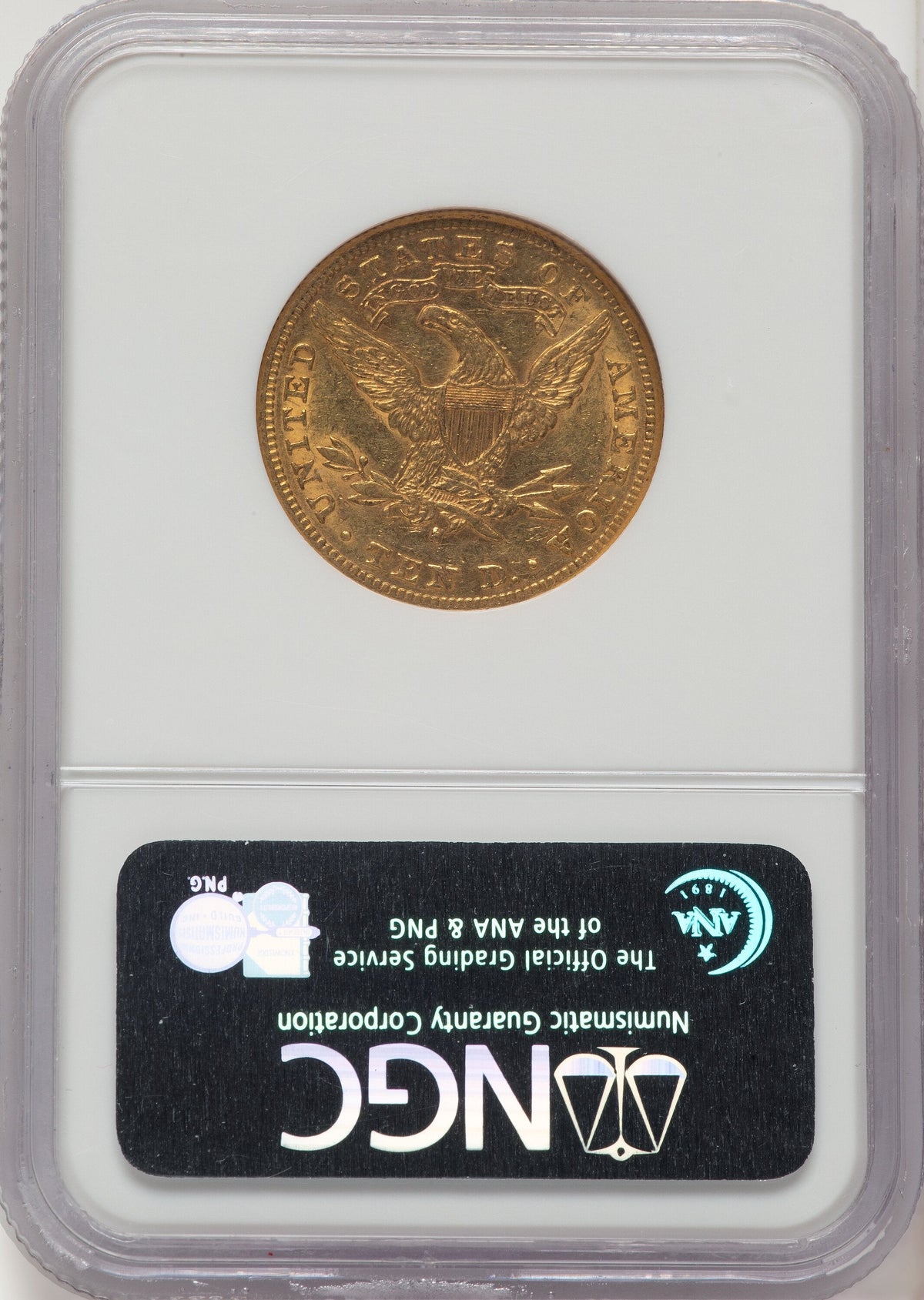 1895-S $10 Liberty Eagle NGC AU55