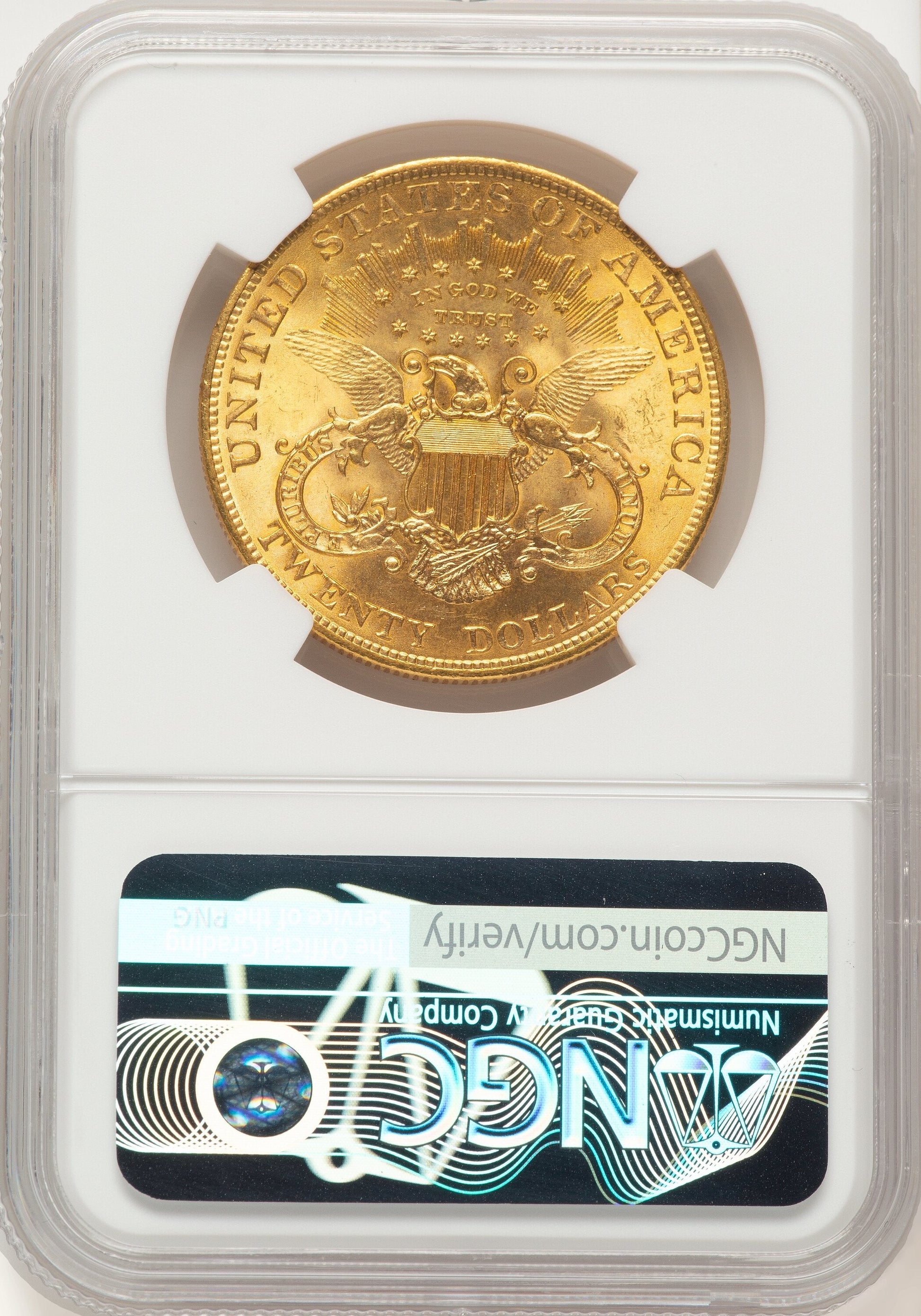 1904 $20 Liberty Liberty Double Eagle NGC MS64+