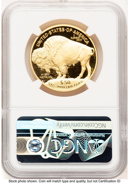 2016-W Proof Gold Buffalo 1 oz Mike Castle NGC PF70 (506847055)