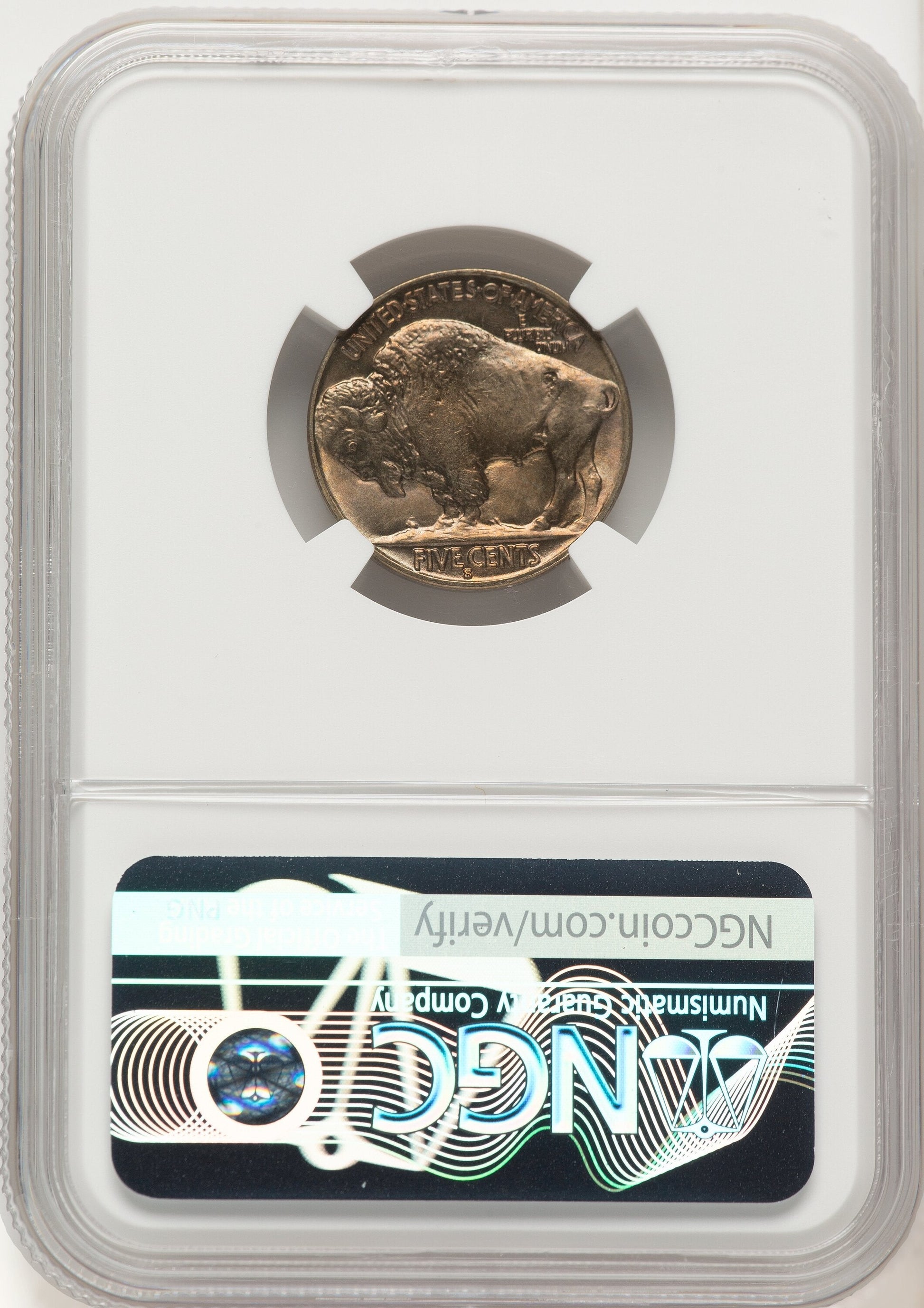 1931-S 5C Buffalo Nickel NGC MS66
