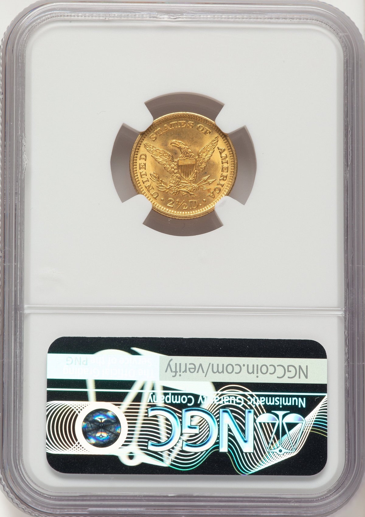 1905 $2.50 Liberty Quarter Eagle NGC MS65+