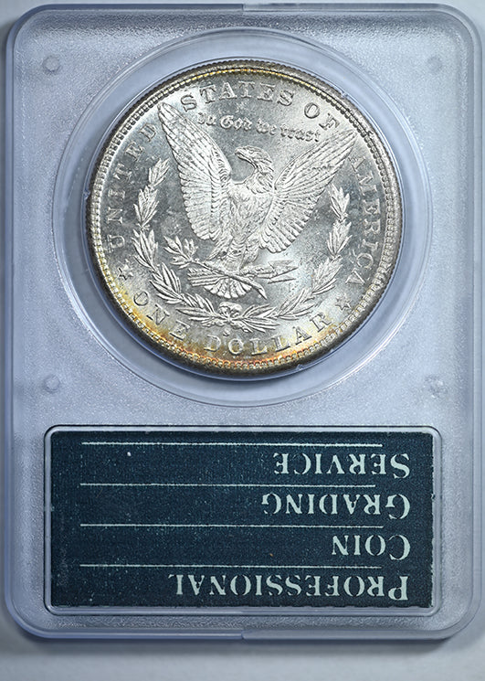 1881-S Morgan Dollar $1 PCGS Rattler MS65 CAC - TONED!