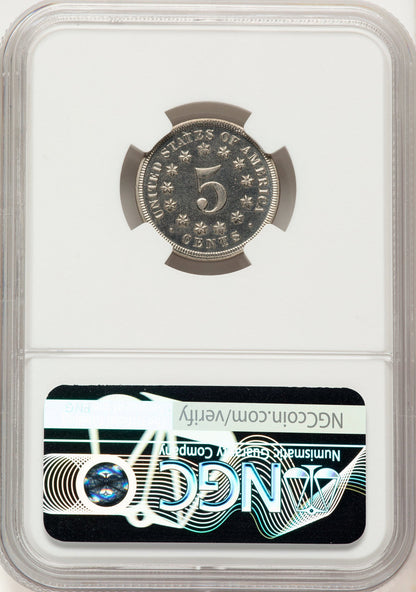 1869 5C Proof Shield Nickel NGC PR66