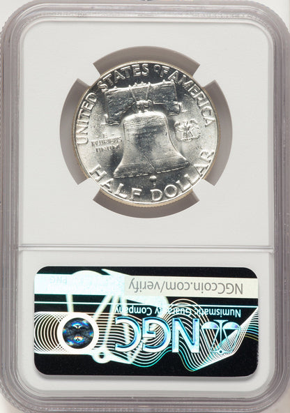 1963 50C FL Franklin Half Dollar NGC MS65