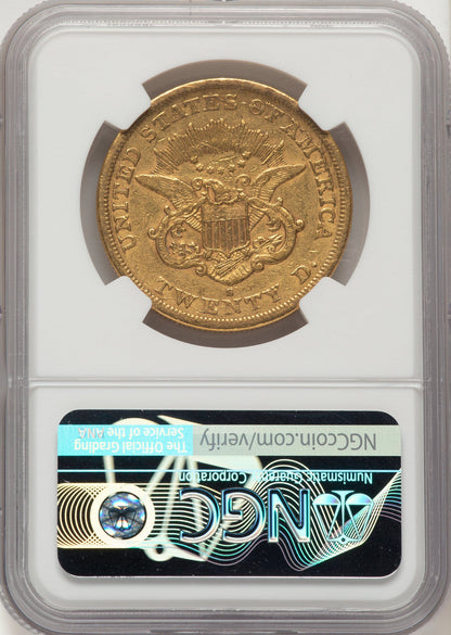 1865-S $20 Liberty Double Eagle NGC XF45