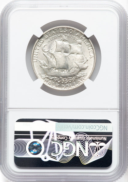 1935 50C Hudson Commemorative Silver NGC MS64
