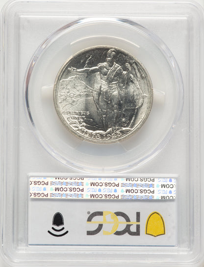 1928 50C Hawaiian Commemorative Silver PCGS MS64