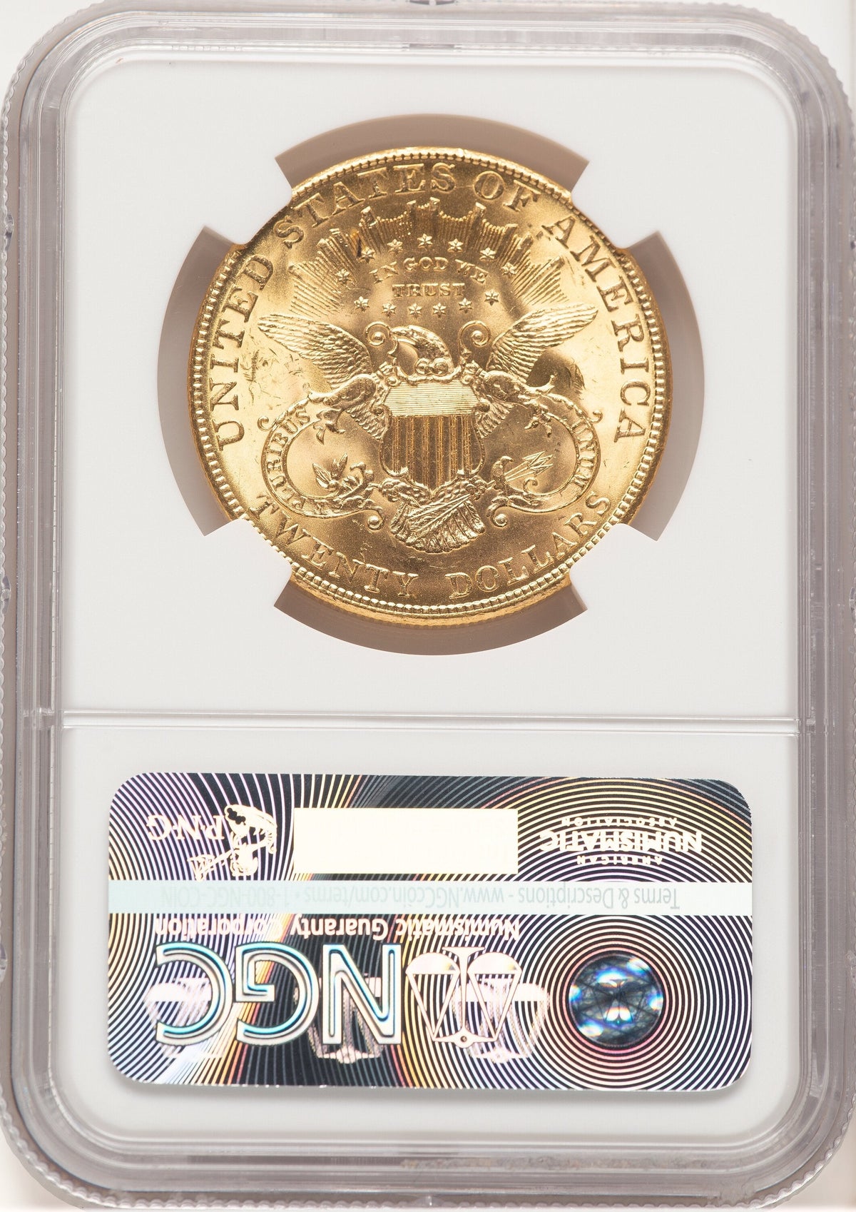 1904 $20 Liberty CAC Liberty Double Eagle NGC MS63+