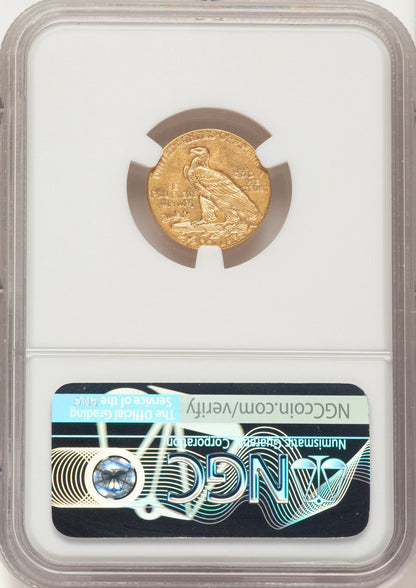 1914 $2.50 Indian Quarter Eagle NGC MS62
