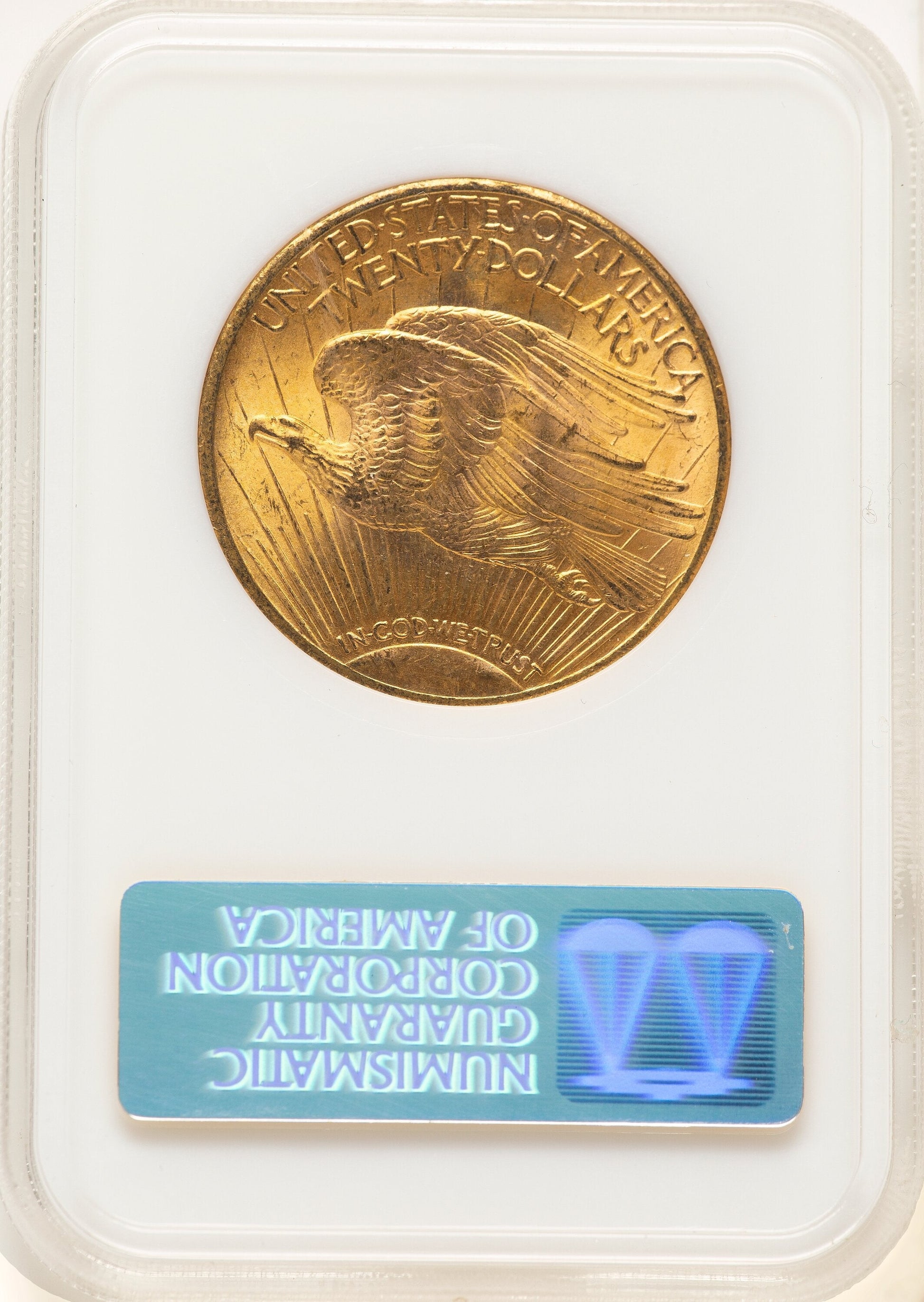 1924 $20 Saint CAC Saint-Gaudens Double Eagle NGC MS64