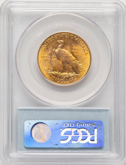 1932 $10 CAC Indian Eagle PCGS MS63