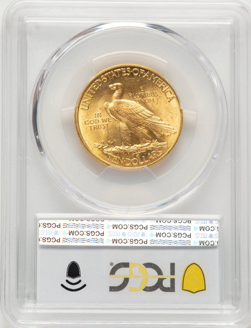 1913 $10 CAC Indian Eagle PCGS MS63+