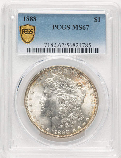 1888 Morgan Dollar PCGS MS67