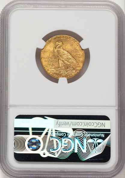 1915 $5 Indian Half Eagle NGC MS64